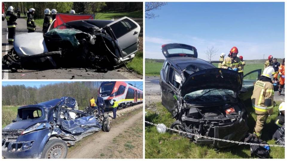 5 osób nie żyje, 13 rannych. Zatrważające dane na półmetku majówki w Łódzkiem [Foto]